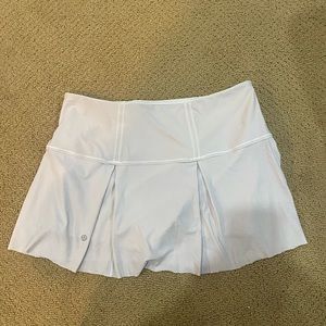 White Lululemon Tennis skirt